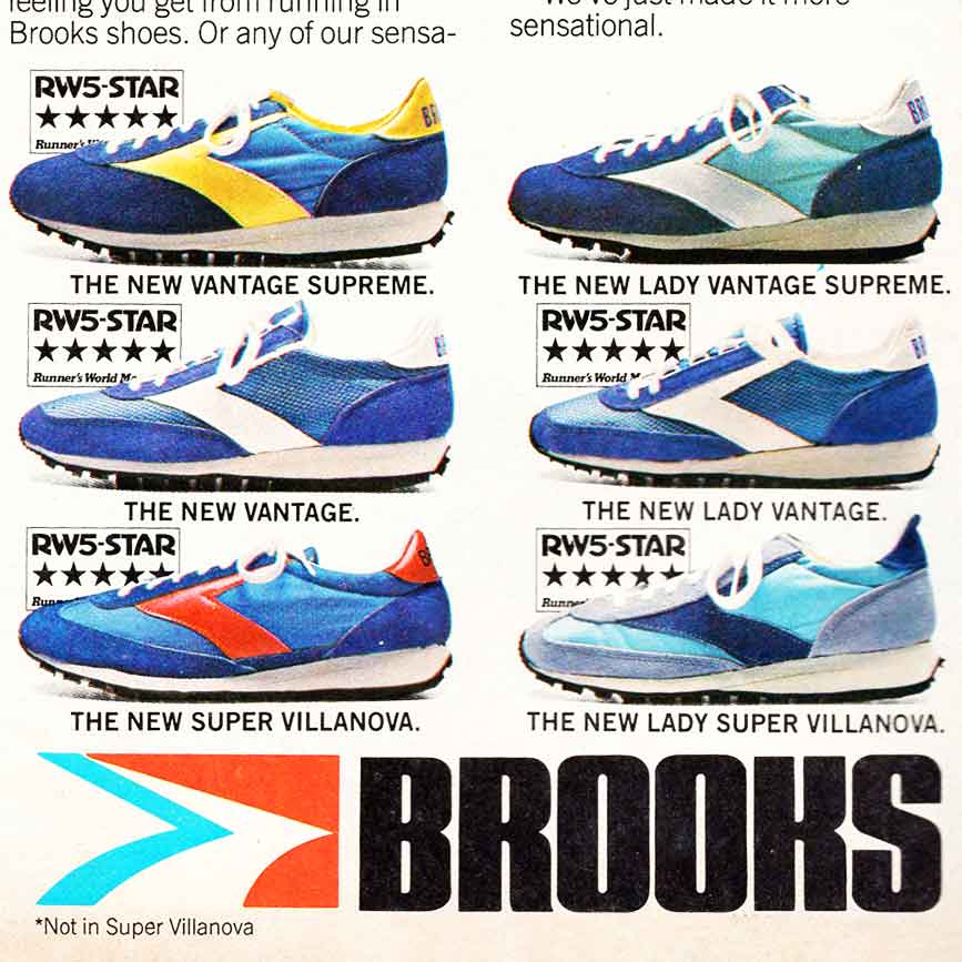 brooks retro shoes