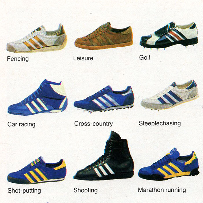 Deffest®. A vintage and retro sneaker blog. — Adidas covers the field 1980 vintage sneaker