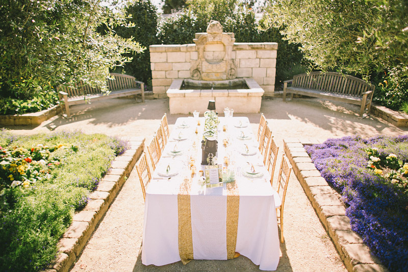 Parisian Wedding Inspiration, table setting decor