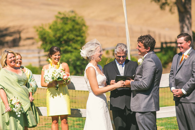 Cayucos Creek Barn, getting hitched