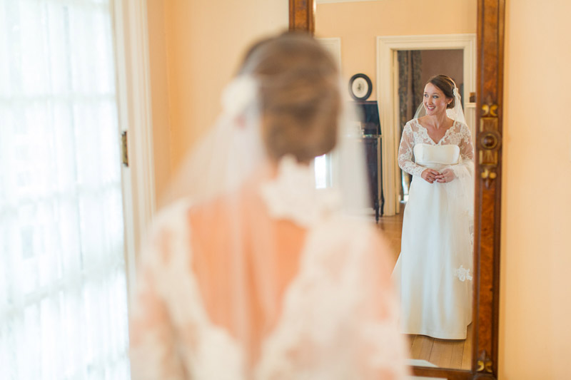 The Stow House Wedding Bride getting ready (1 of 2)