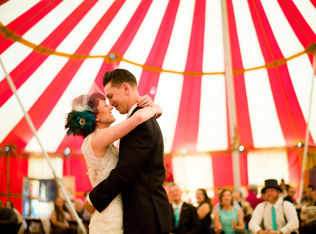 Ventura county couple's circus wedding by cameron ingalls