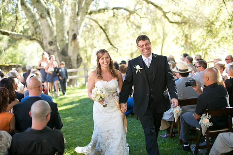 central coast wedding ceremony at lago guiseppe in templeton (4 of 4)