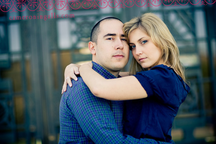  Nicki and J’s engagement session in Hollywood by California wedding photographer Cameron Ingalls 