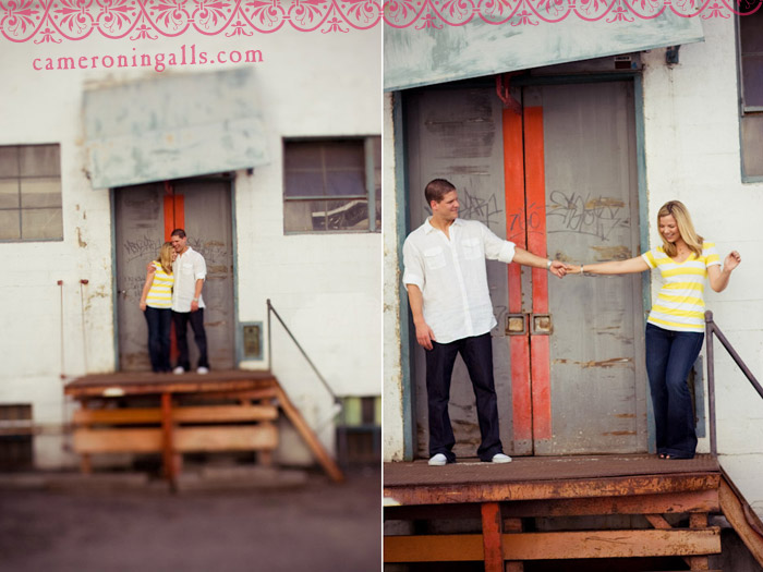 engagement pictures of Emily + Meeko photographed by Cameron Ingalls in San Francisco, CA