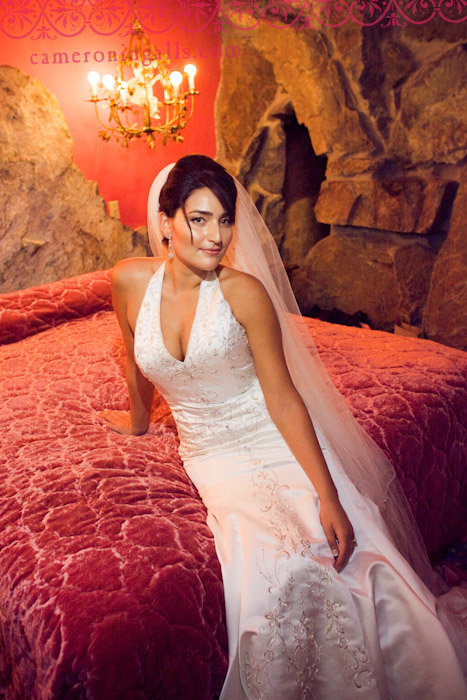  Madonna Inn, San Luis Obispo, wedding photographs of Adriana + Steve taken by Cameron Ingalls 