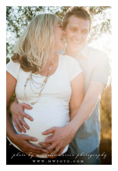 San Luis Obispo, Maternity photographs of Cameron + Anna Ingalls taken by Michelle Warren