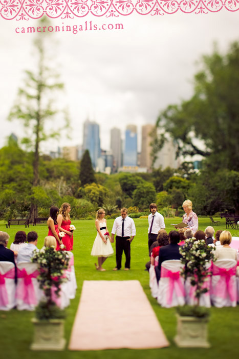 Melbourne, Australia, wedding photographs of Wes Butler + Samantha Chapple taken by Cameron Ingalls