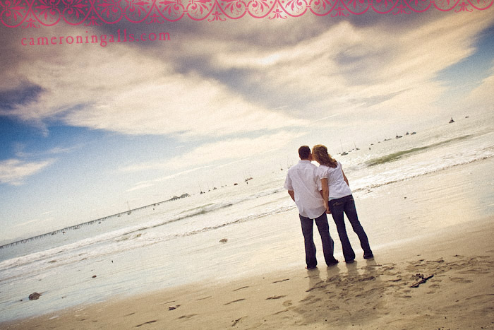 Avila Beach, engagement photographs of Rochelle Blimling + Kenny Wileman taken by Cameron Ingalls