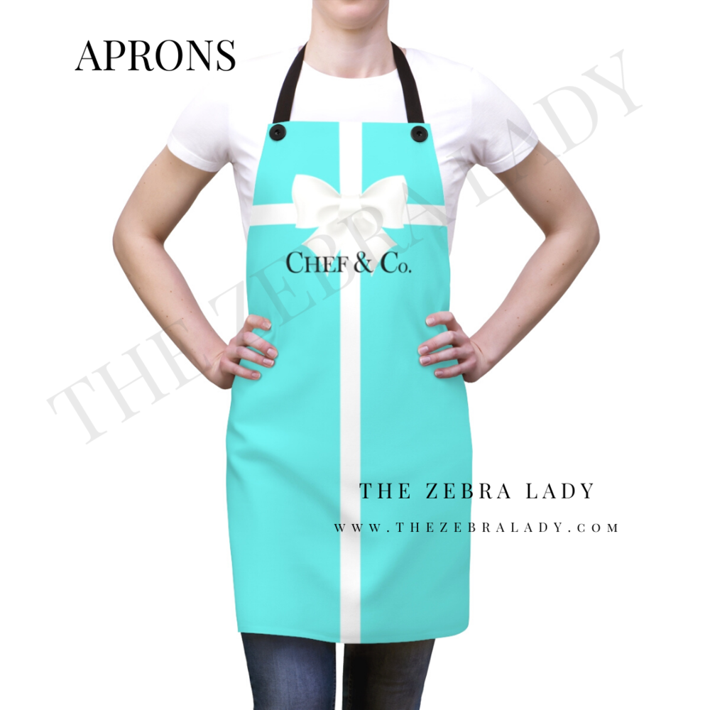 tiffany blue apron