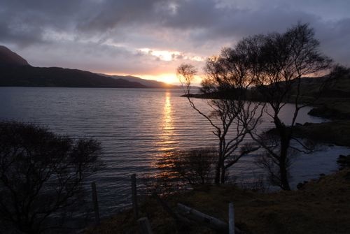 Loch Assynt in Sutherland