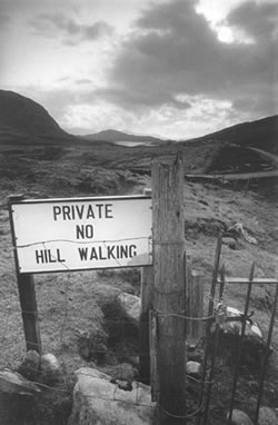 No Hill Walking