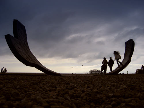 Broghton Beach Sculpture