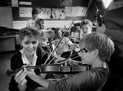 Fiddle classes at Feis Bharraigh