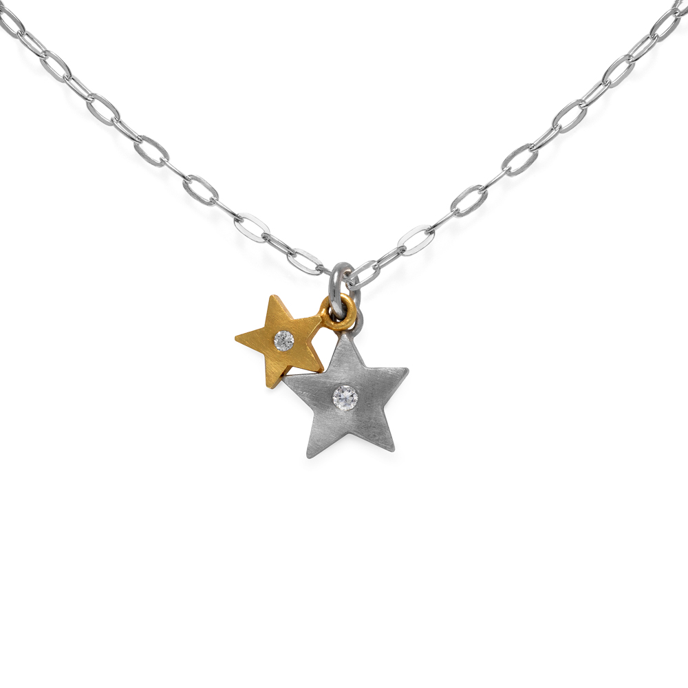 3. Double Star Trinket Necklace - 300dpi