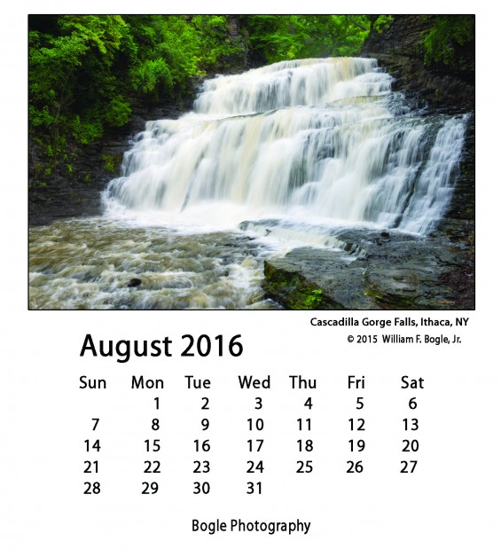 Bogle_8_August_2016 Calendar