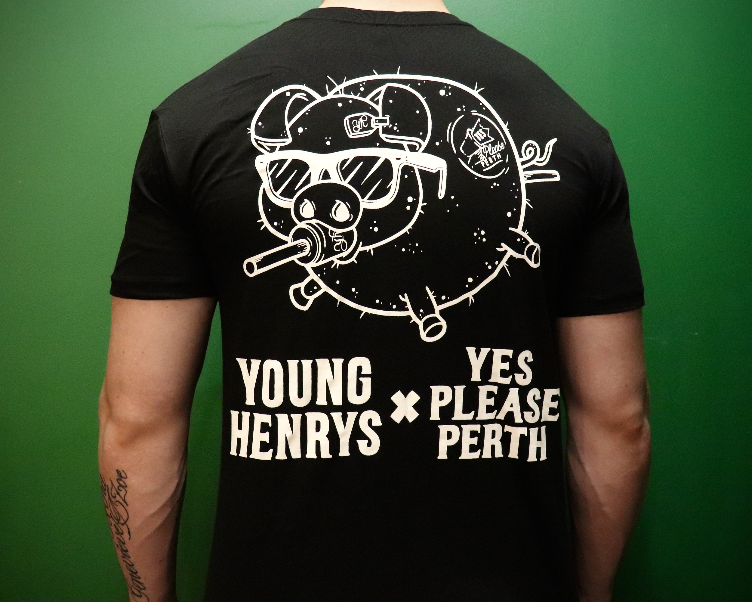 young henrys t shirt