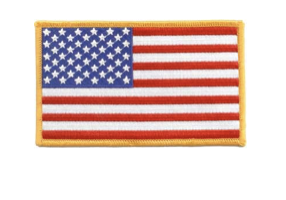 American Flag Patch — TXBBA