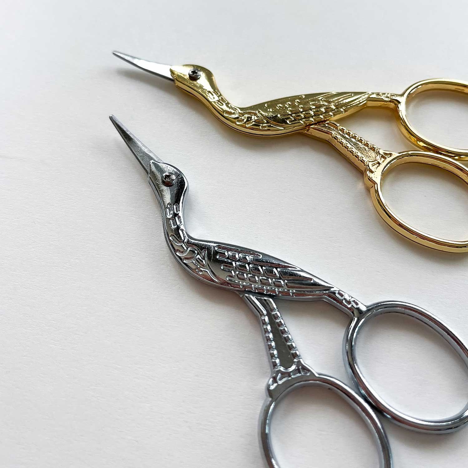 Curved Stork Scissors — Flourishing Fibers - Embroidery & Notions Like No  Other