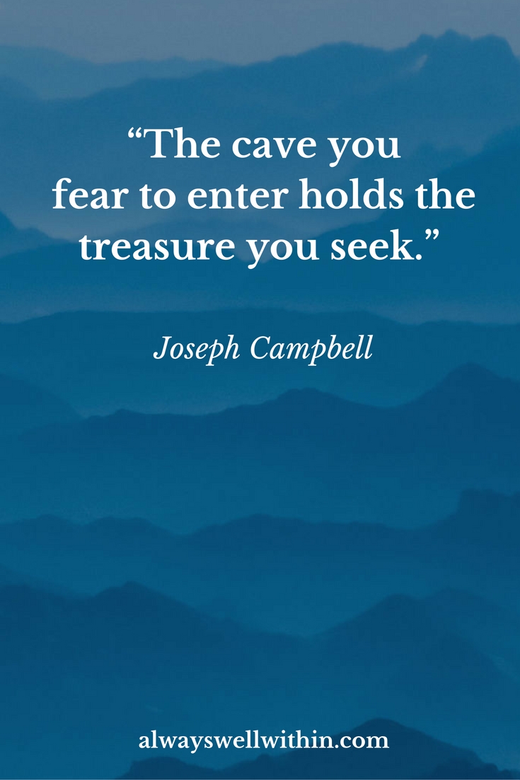 Joseph Campbell Quote On Fear