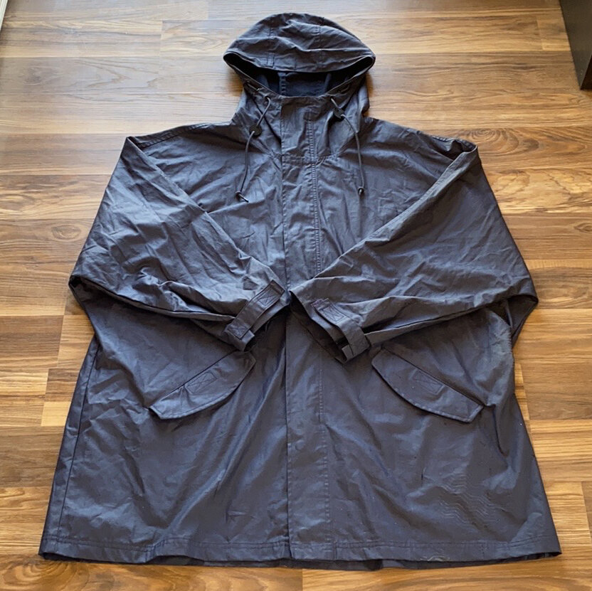 polo rain jacket with hood