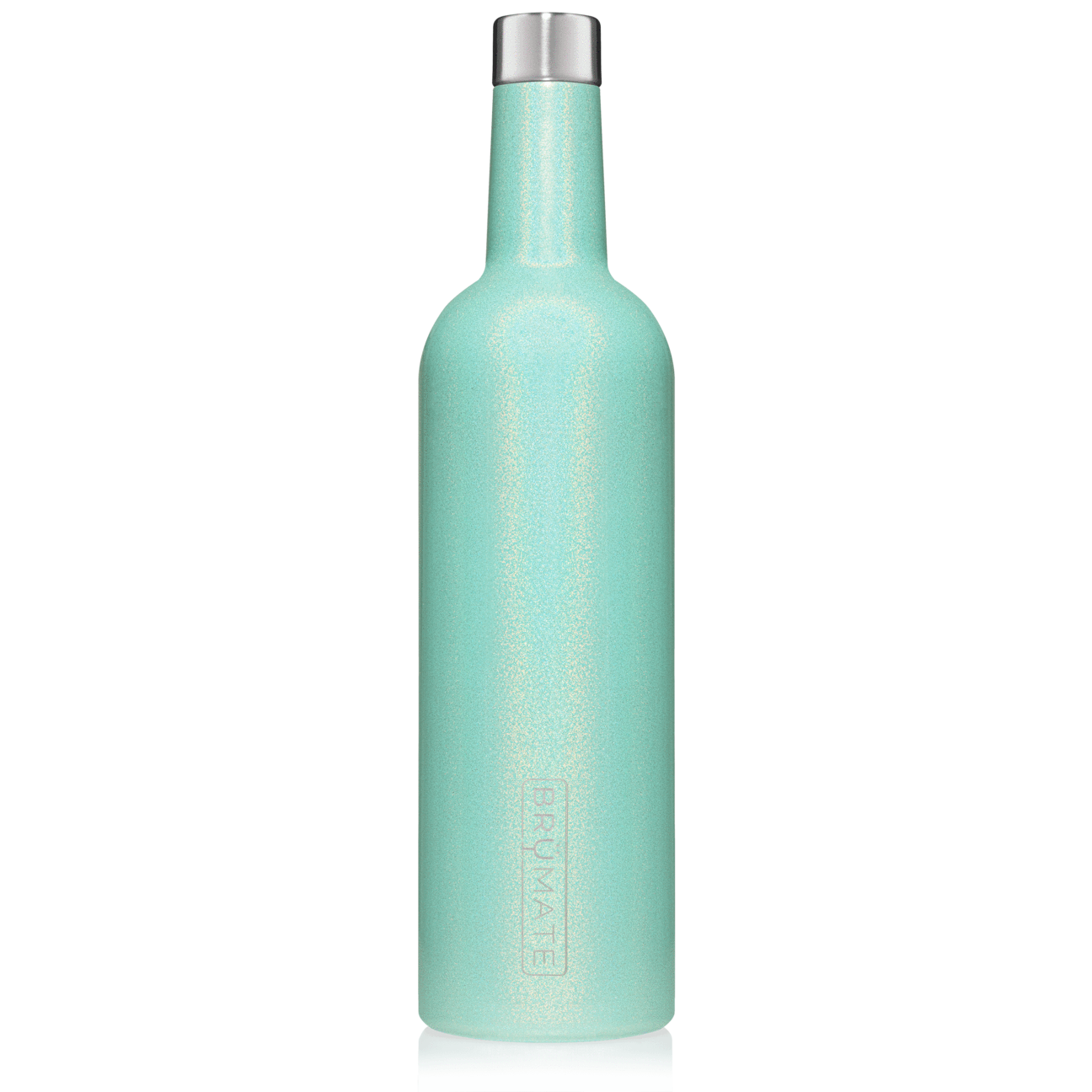 Joseph's Clothier — Brumate Winesulator Insulated Wine Bottle 25oz Glitter  Aqua