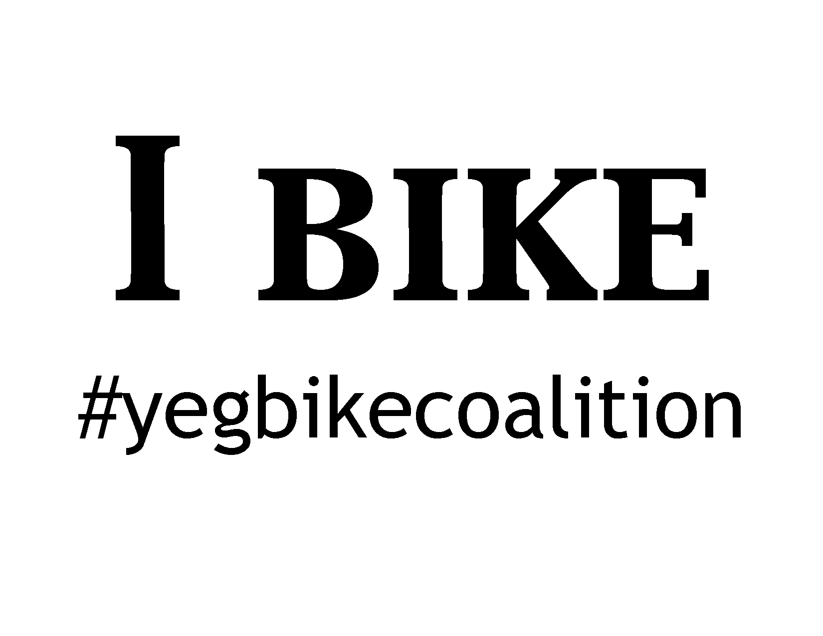 I bike