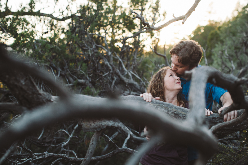 HAILEY KING PHOTOGRAPHY | Shannon + Justin's Animas mountain engagement portrait in Durango, Colorado | photography by haileyking.com