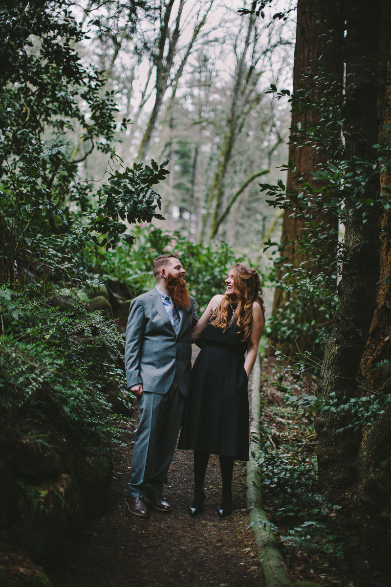 Susannah & Neil get married at the Leach Botanical Gardens | Portland, Oregon Wedding Photography | Hailey King Photography