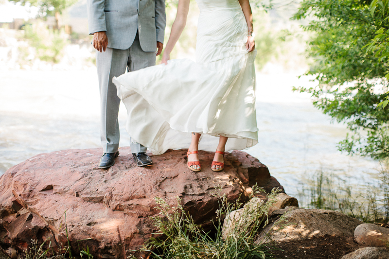 Patrick & Laura get married at the Sacred Heart Catholic Church in Durango, CO. | Portland, Oregon Wedding Photography | Hailey King Photography