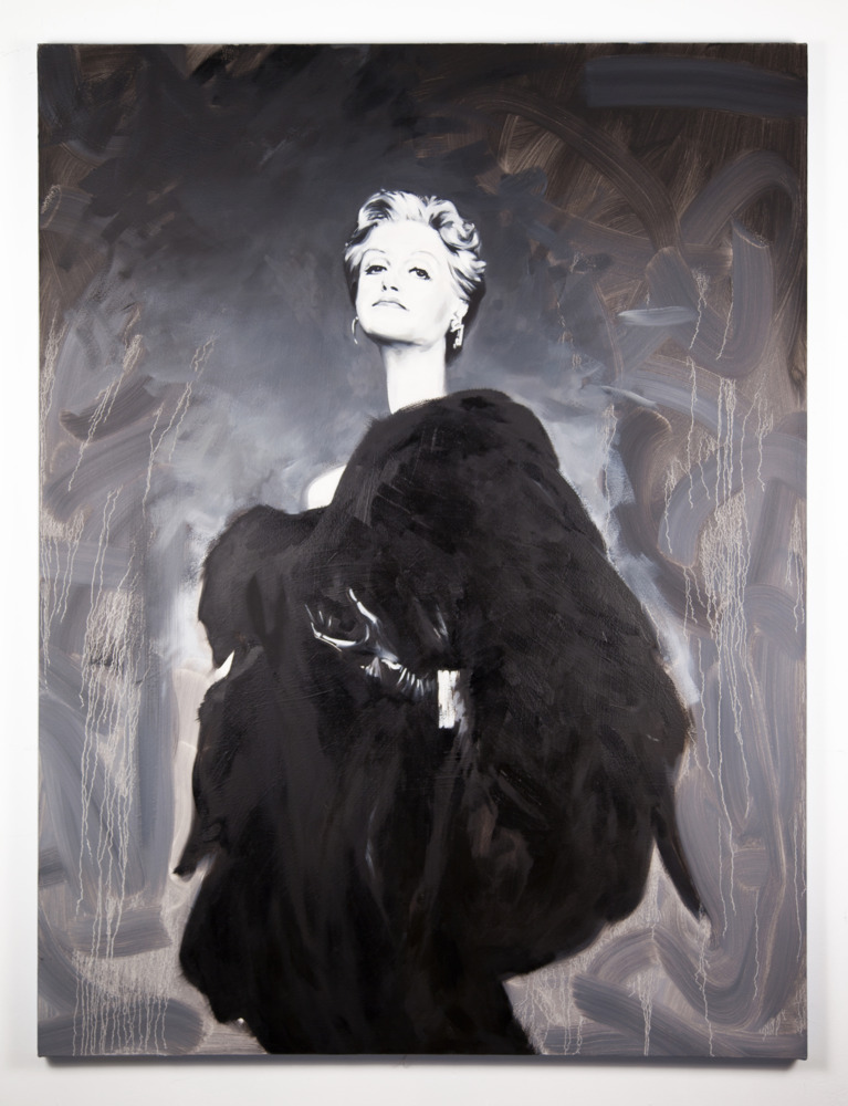 Portrait of Angela Lansbury by the artist Sam McKinniss