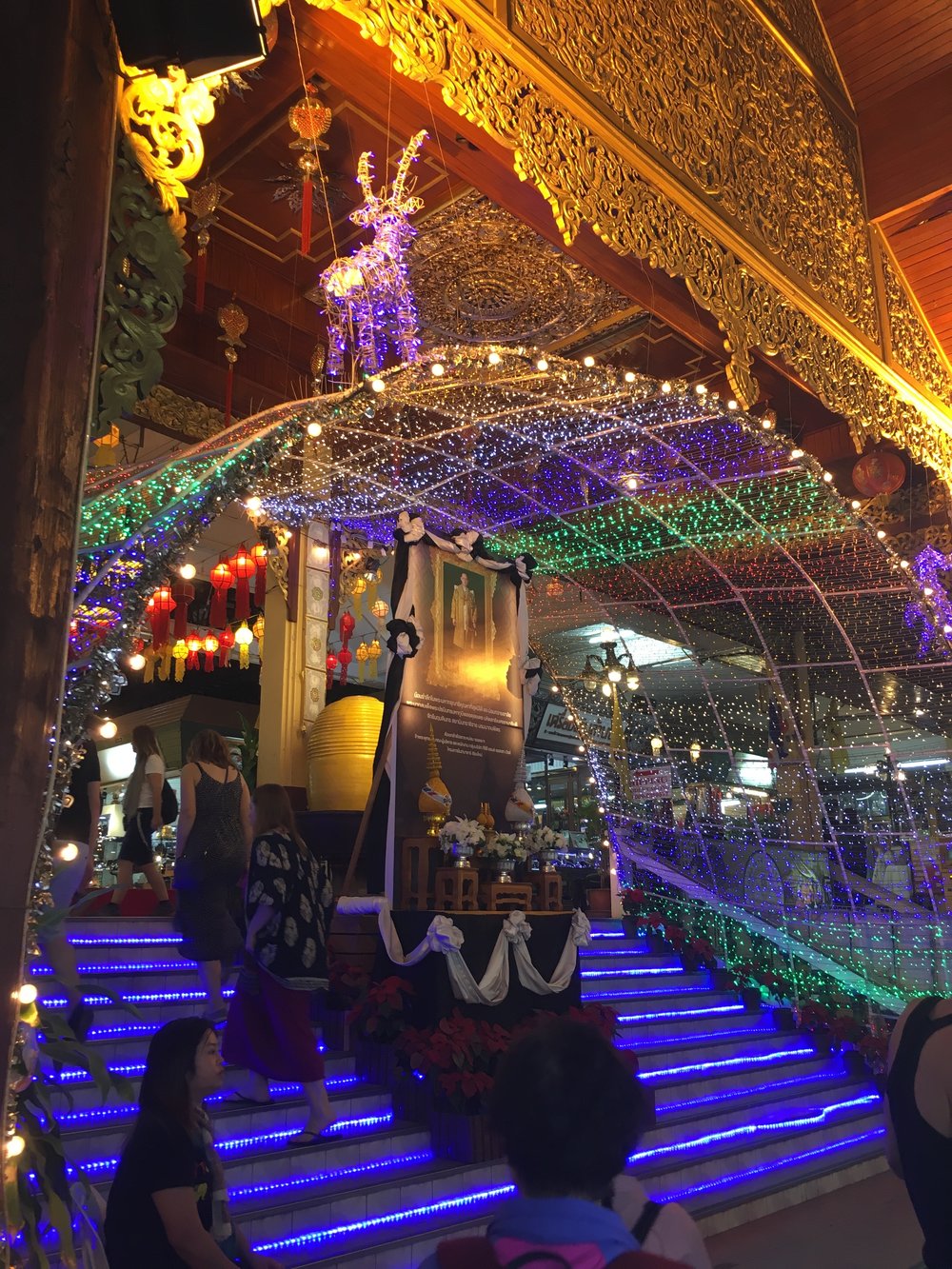 Just one of the many entrances to the Night Bazaar.
