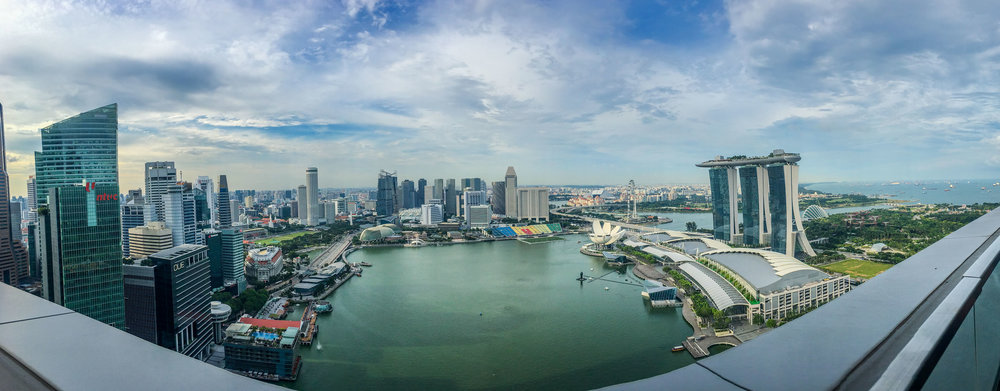 View of Singapore from Level 33