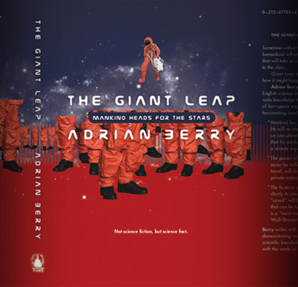 Giant Leap Dustcover from Tor Books