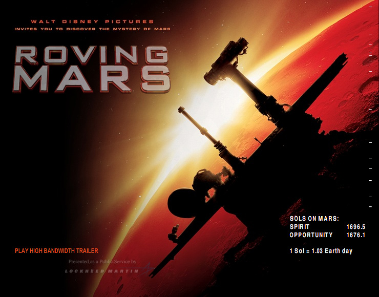 Roving Mars IMAX Movie