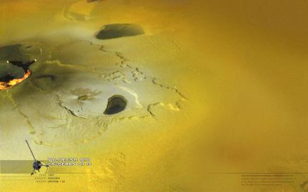 Wallpaper: Calderas on Io