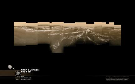 Wallpaper: Titan From 18km
