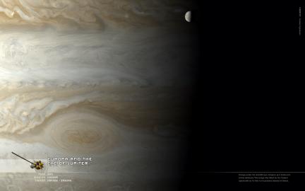Wallpaper: Europa and the Eye of Jupiter