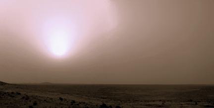 Martian Dust Storm 01