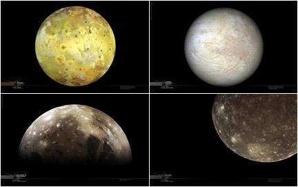2560 x 1600 Set 02 : The Moons of Jupiter