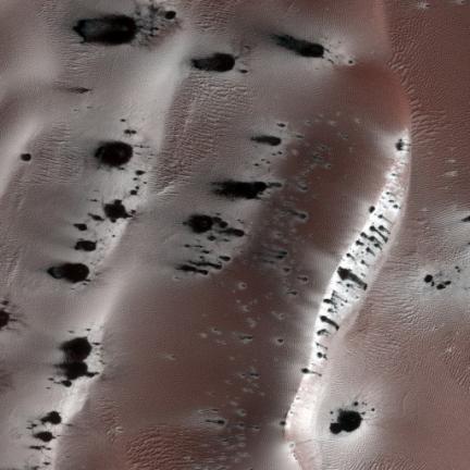 Unusual Stains on Mars