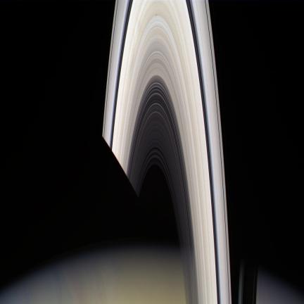Voyager Style Cassini Image of Saturn