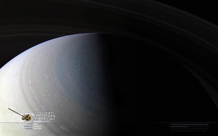 Wallpaper: Northern Cloudtops on Saturn