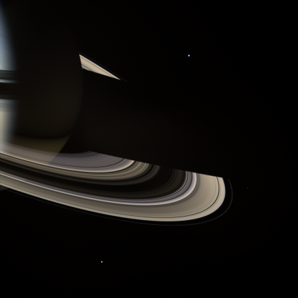 Dark Side of the Gas Giant