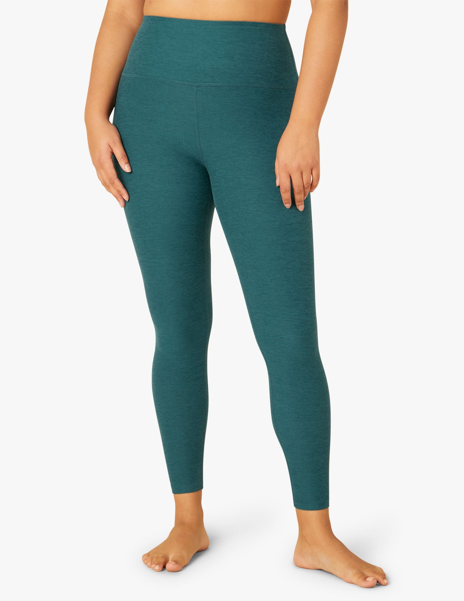 Spacedye Caught In the Midi High Waisted Legging - Silverberry Heather –  Carbon38