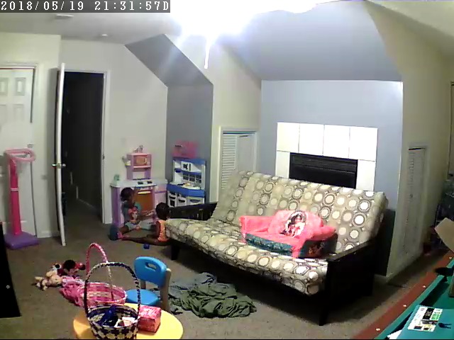  Nanny cam woes | Honeycomb Moms | The My D-Link baby camera captures footage of my daughters Wryen and Wrylee playing together in their spare room in Nashville, Tenn. Years ago, the device captured what happened when we decided to hire a nanny. (Home video footage) 