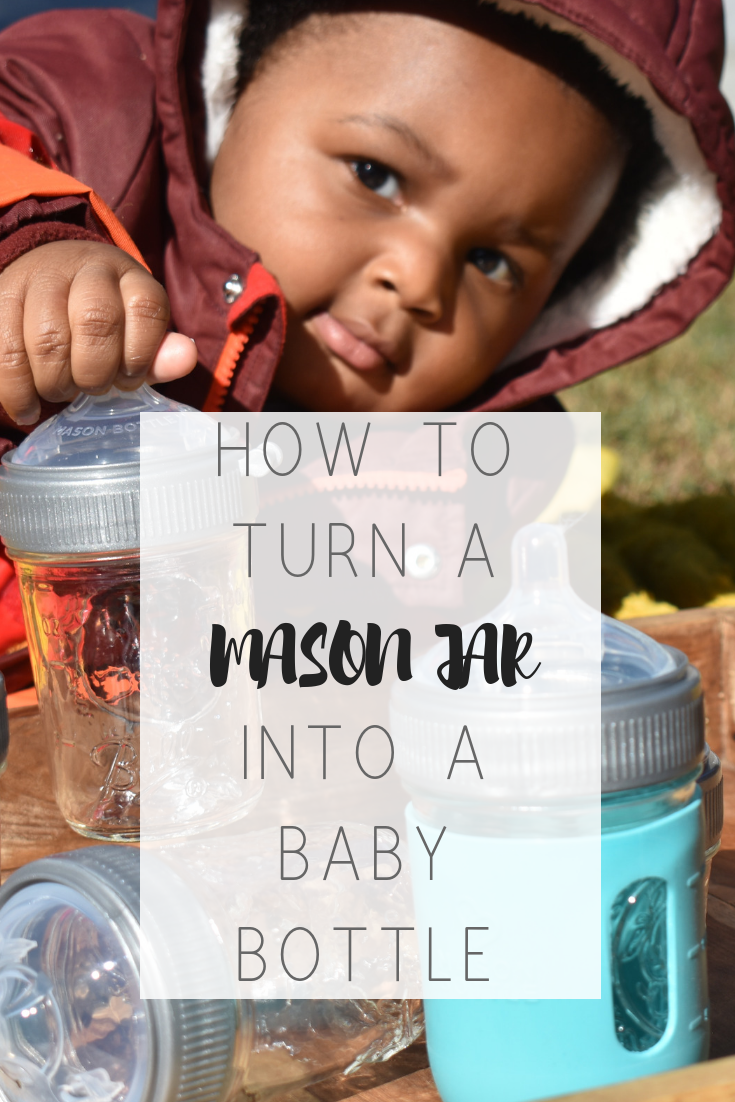  Get glass baby bottles under $5 | Honeycomb Moms | I try to stay away from DIY projects whenever possible, but I couldn’t help but make my own glass baby bottles. It’s way too easy with bulk mason jars and Mason Bottle nipples and rings. LAUREN FLOYD / INFO@HONEYCOMBMOMS.COM 