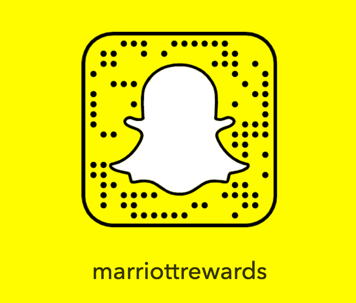 Marriott Rewards Snapchat