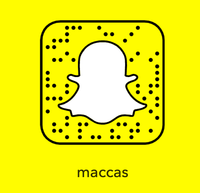 Maccas Snapchat job application