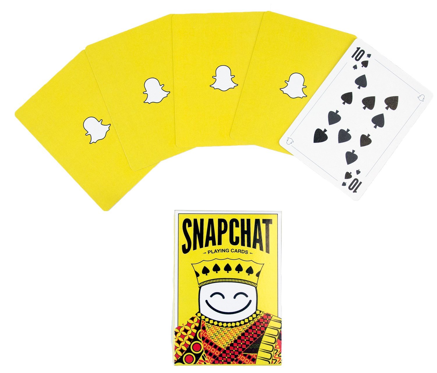 snapchat playing cards